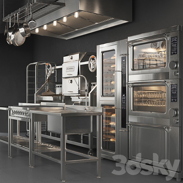 Kitchen Equipment 3DSMax File - thumbnail 2