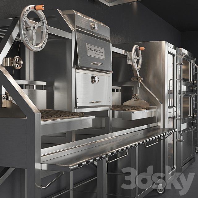 Kitchen Equipment 3DSMax File - thumbnail 3