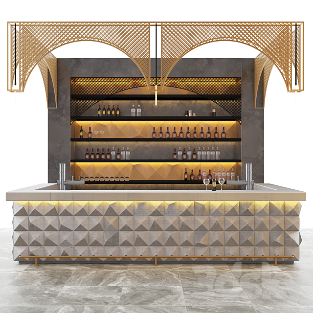 Loft Bar 3 3DSMax File - thumbnail 1