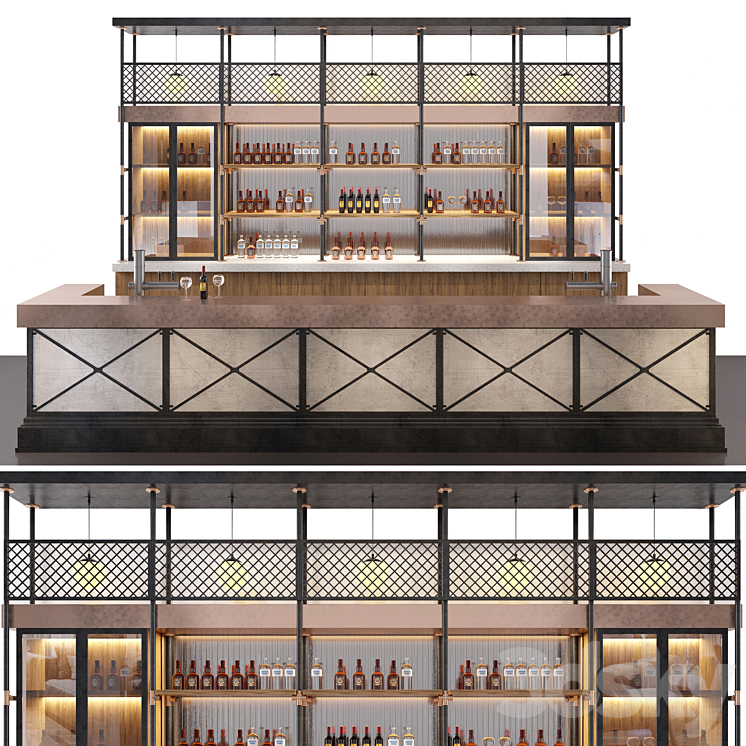 Loft Bar 5 3DS Max - thumbnail 1