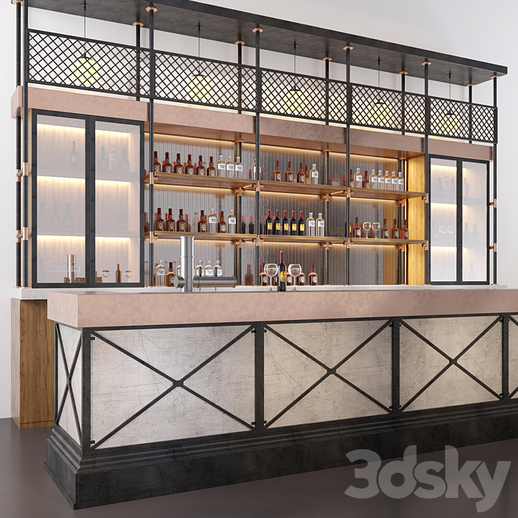 Loft Bar 5 3DS Max - thumbnail 2