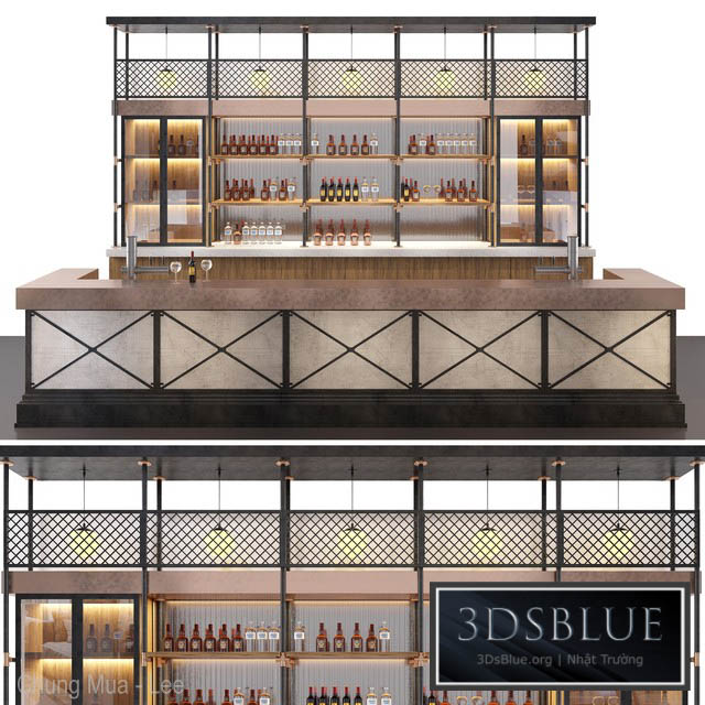 Loft Bar 5 3DS Max - thumbnail 3