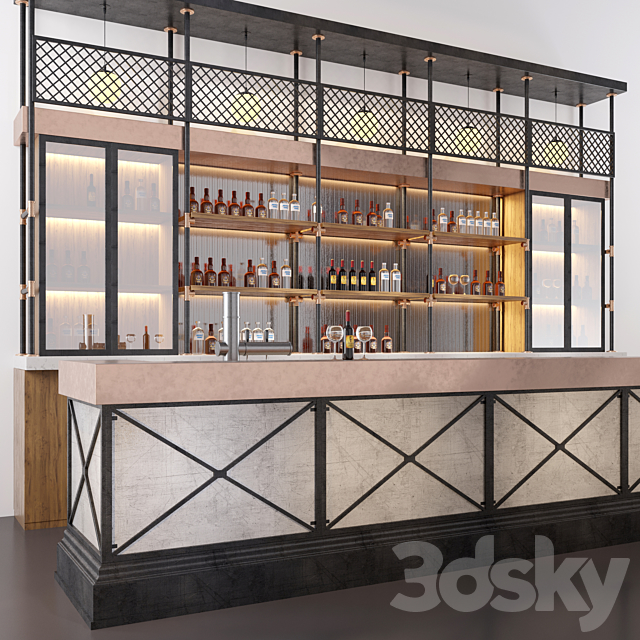 Loft Bar 5 3DSMax File - thumbnail 2