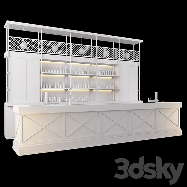 Loft Bar 5 3DSMax File - thumbnail 3