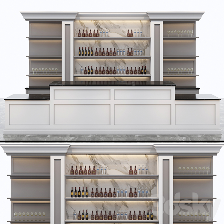 Loft Bar 6 3DS Max - thumbnail 1