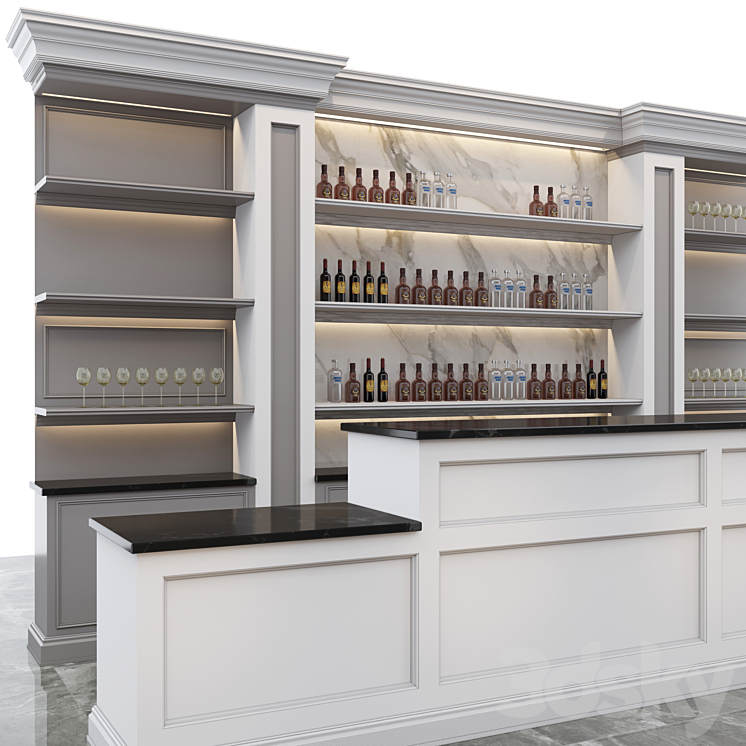 Loft Bar 6 3DS Max - thumbnail 2