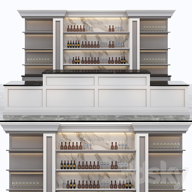 Loft Bar 6 3DSMax File - thumbnail 1