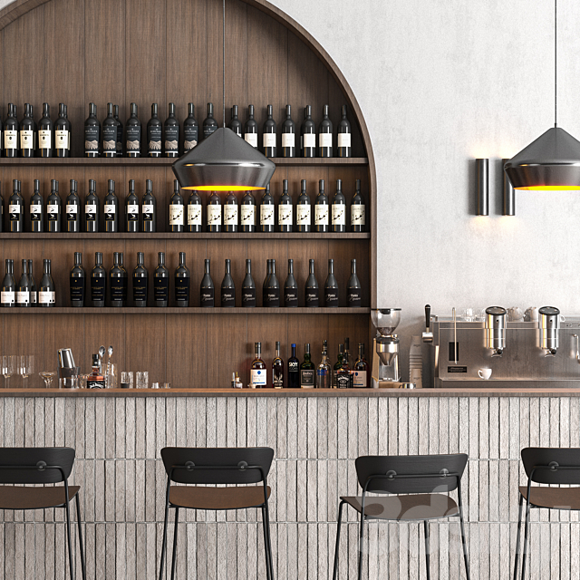 Marrone Bar 3DS Max Model - thumbnail 4