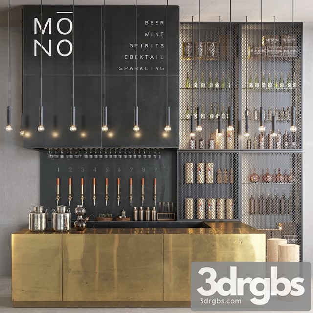 Mono Bar 3dsmax Download - thumbnail 1