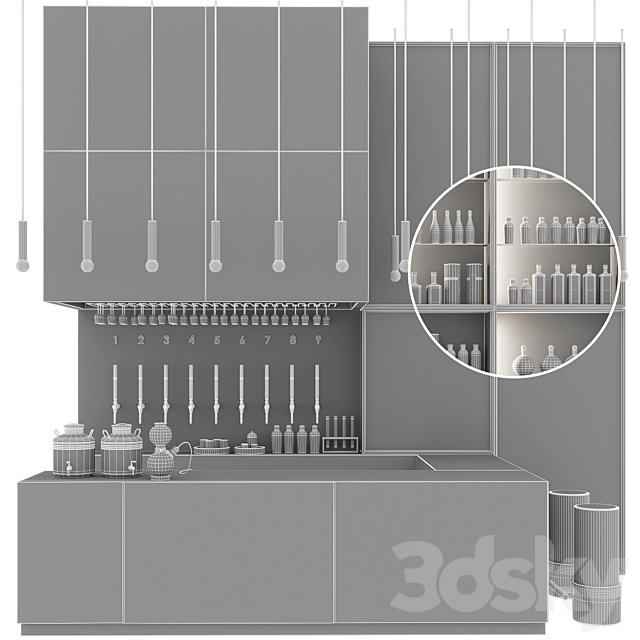 Mono bar 3DSMax File - thumbnail 3