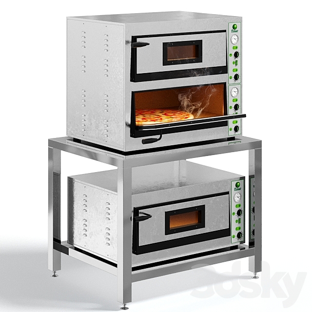 Pizza oven Fimar FME4 + 4 3DSMax File - thumbnail 1