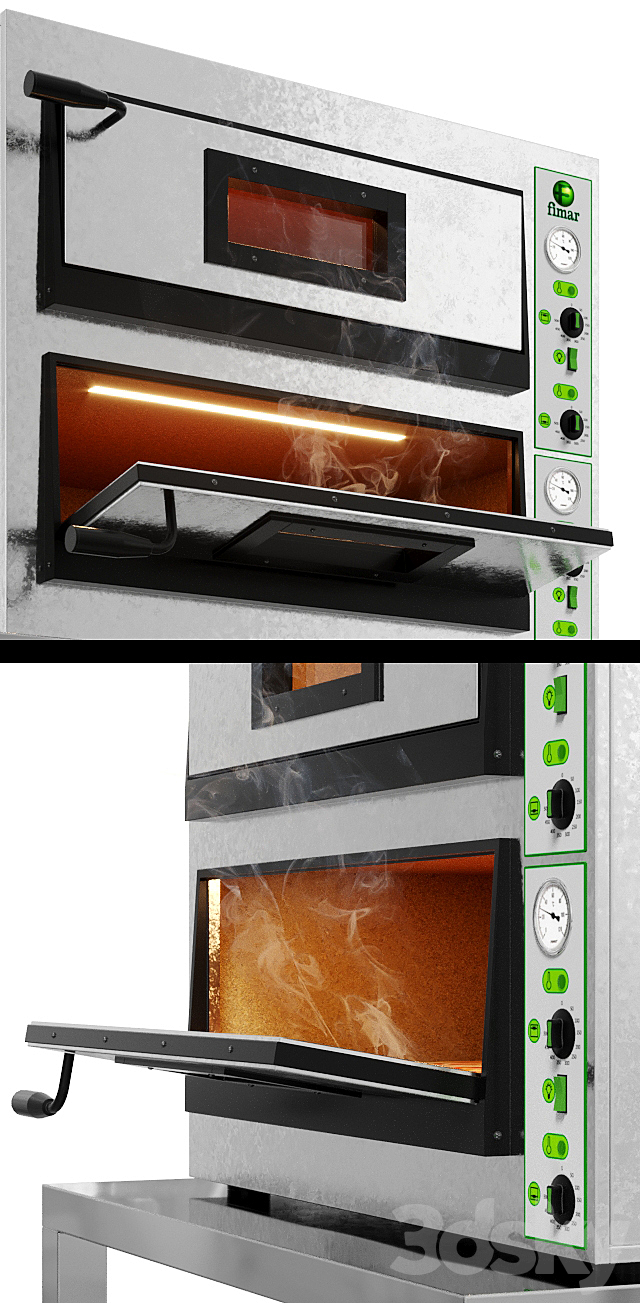 Pizza oven Fimar FME4 + 4 3DSMax File - thumbnail 2