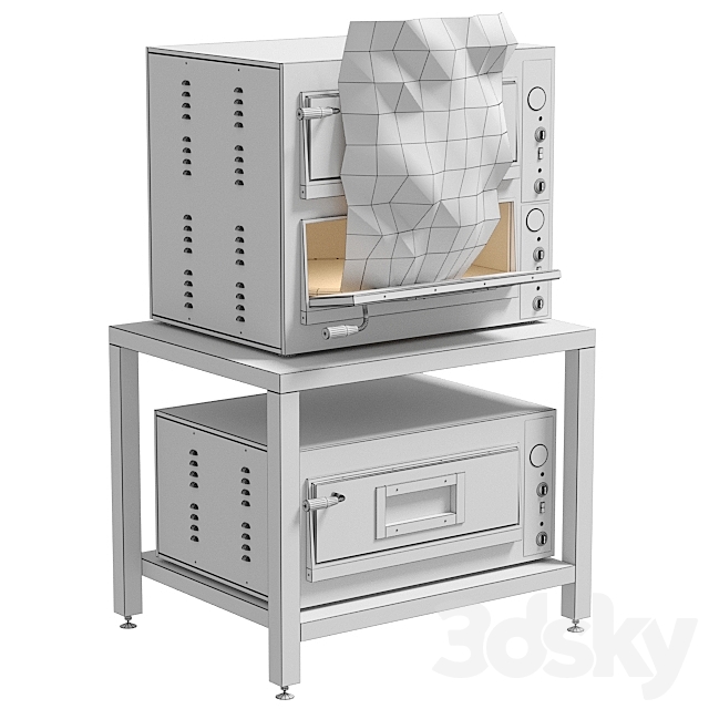 Pizza oven Fimar FME4 + 4 3DSMax File - thumbnail 3