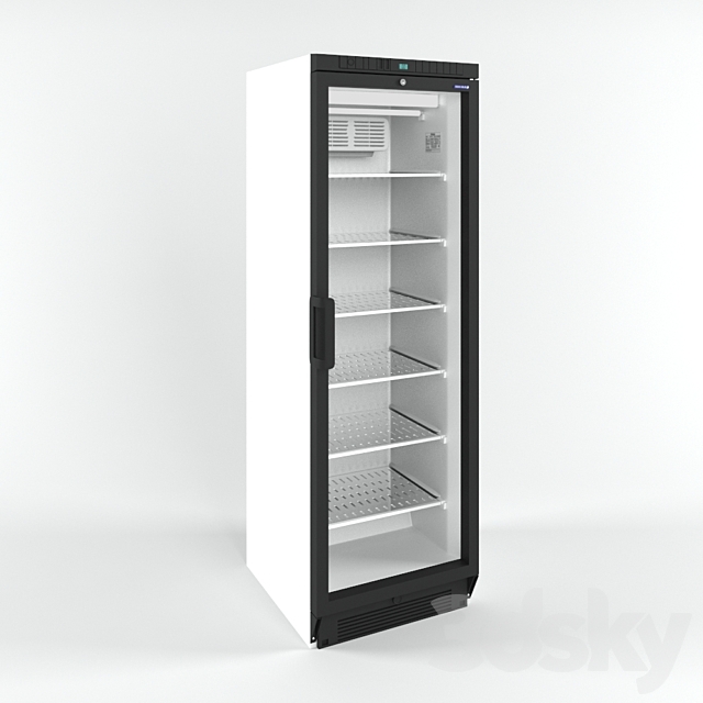 Refrigerated and freezers Tefcold bc85_Tefcold ufsc370g_Tefcold uf100g 3DS Max Model - thumbnail 2