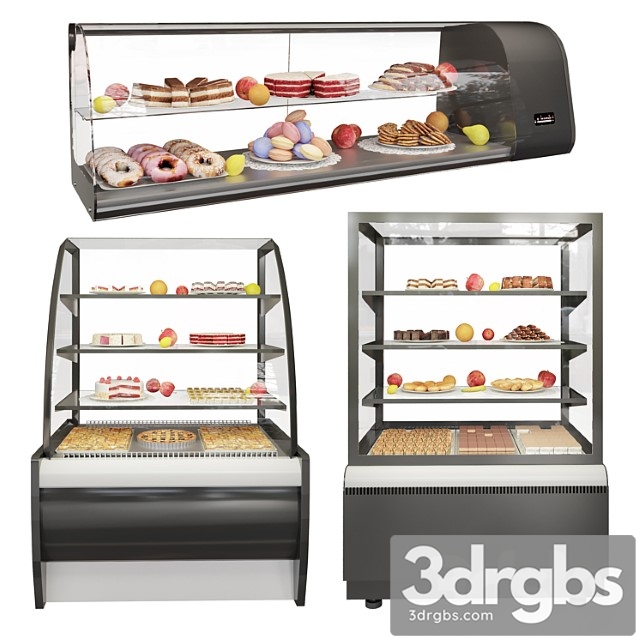 Refrigerated Display Cases Carboma 3dsmax Download - thumbnail 1