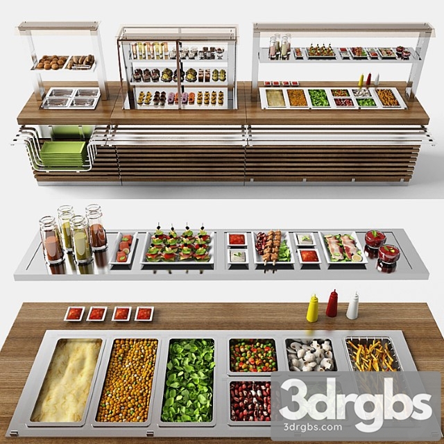 Regata food distribution line 3dsmax Download - thumbnail 1