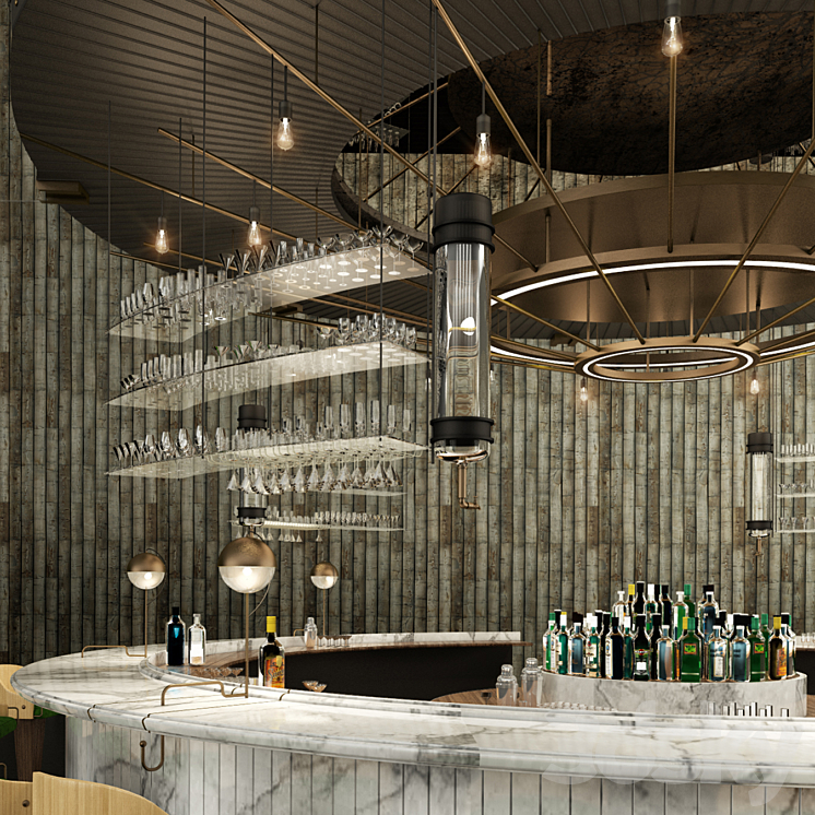 The bar 3DS Max - thumbnail 1