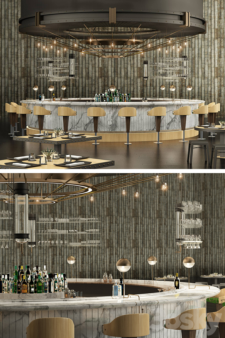 The bar 3DS Max - thumbnail 2