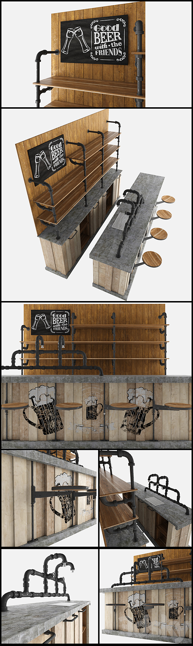 The bar 3DSMax File - thumbnail 2