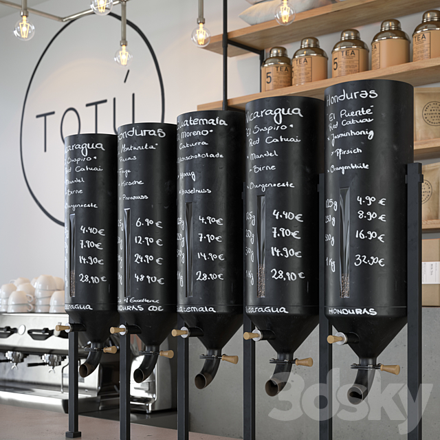 Totu cafe 3DSMax File - thumbnail 2