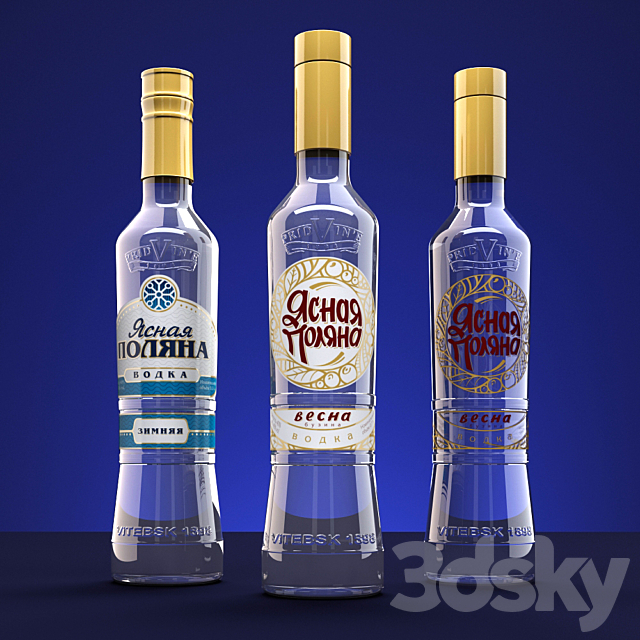 Vodka 3ds Max - thumbnail 1