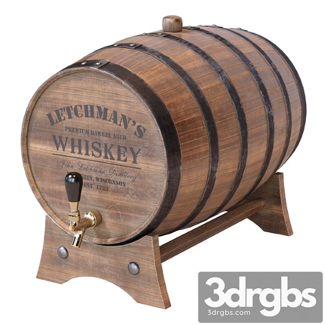 Whiskey barrels 3dsmax Download - thumbnail 1