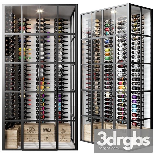 Wine cellar 06 3dsmax Download - thumbnail 1