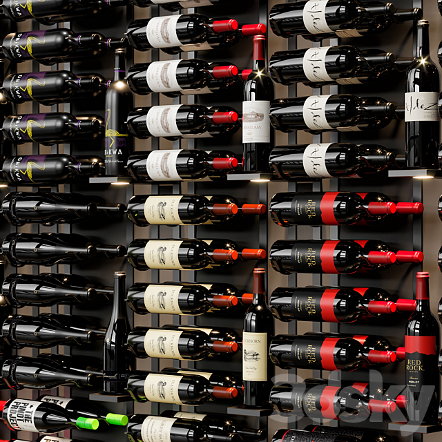 wine cellar 09 3DSMax File - thumbnail 2