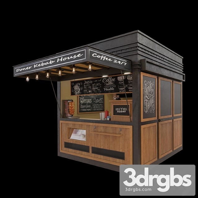 Zakusochnaia Doner 3dsmax Download - thumbnail 1