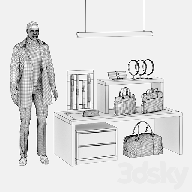 Accessories for boutique 3DSMax File - thumbnail 5