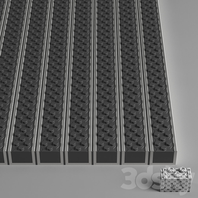 Anti-theft system Sensormatic. carpet brush 3DSMax File - thumbnail 2