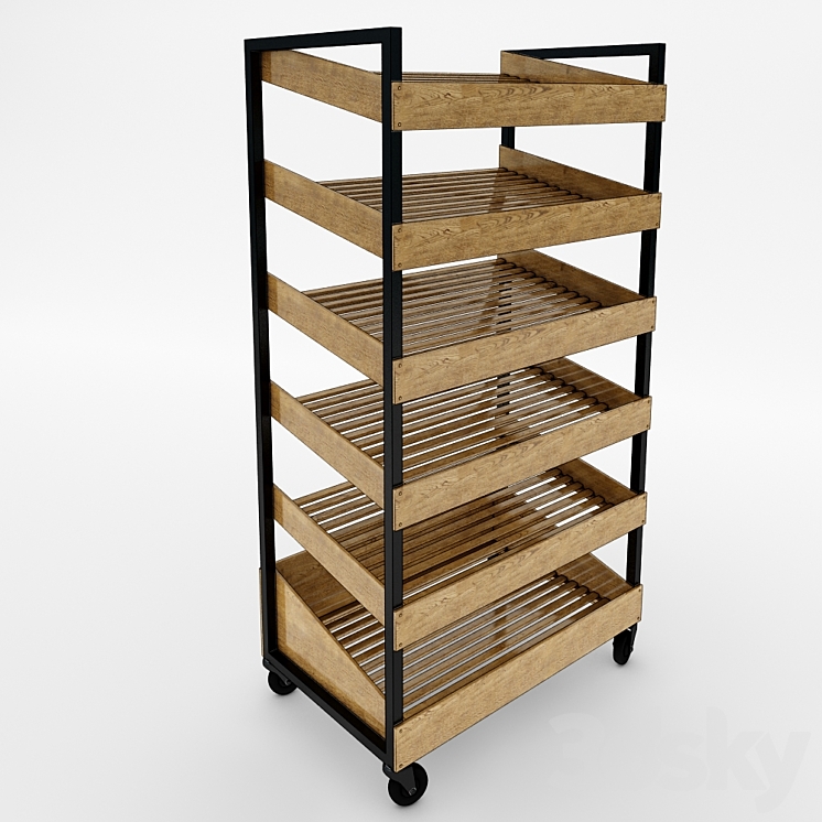 Bread Rack 3DS Max - thumbnail 1