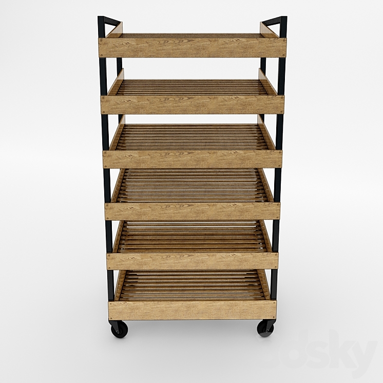 Bread Rack 3DS Max - thumbnail 2