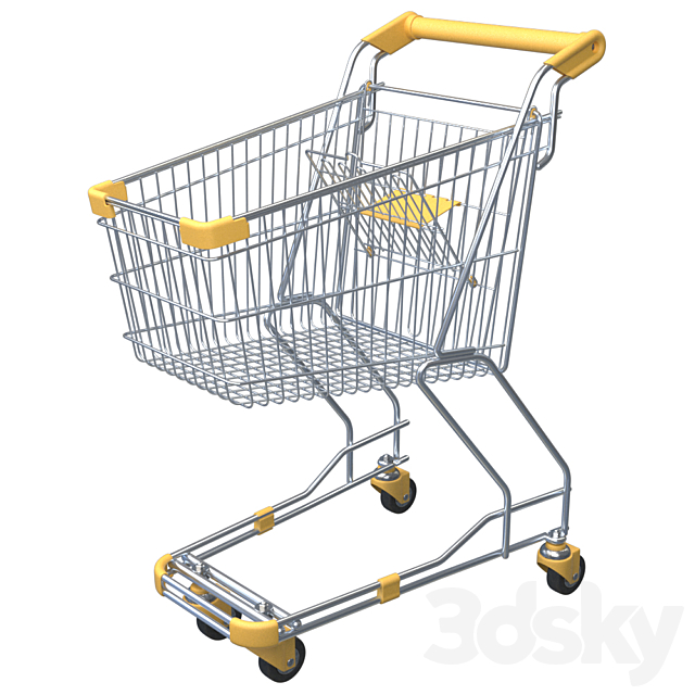 cart for products 3ds Max - thumbnail 1