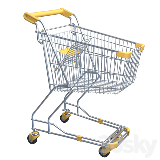 cart for products 3ds Max - thumbnail 2