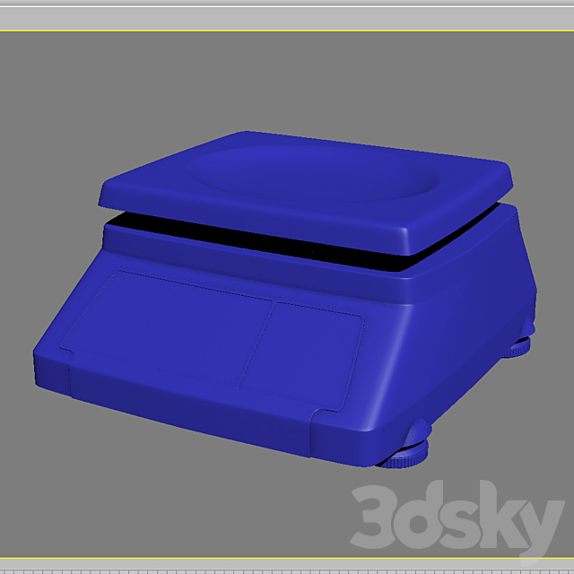 CAS SW 5: Scales. electronic packaging 3DSMax File - thumbnail 2