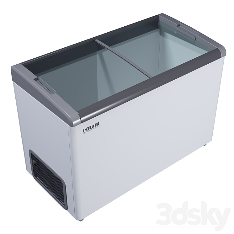 Chest Freezer Polair 3DS Max Model - thumbnail 1