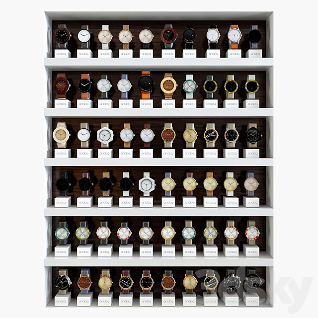 Clock rack 1 3DSMax File - thumbnail 1