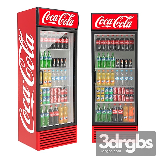 Coca-cola fridge - thumbnail 1