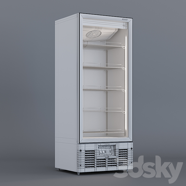 Cooling cabinet Ariad R700 VS 3DS Max Model - thumbnail 2