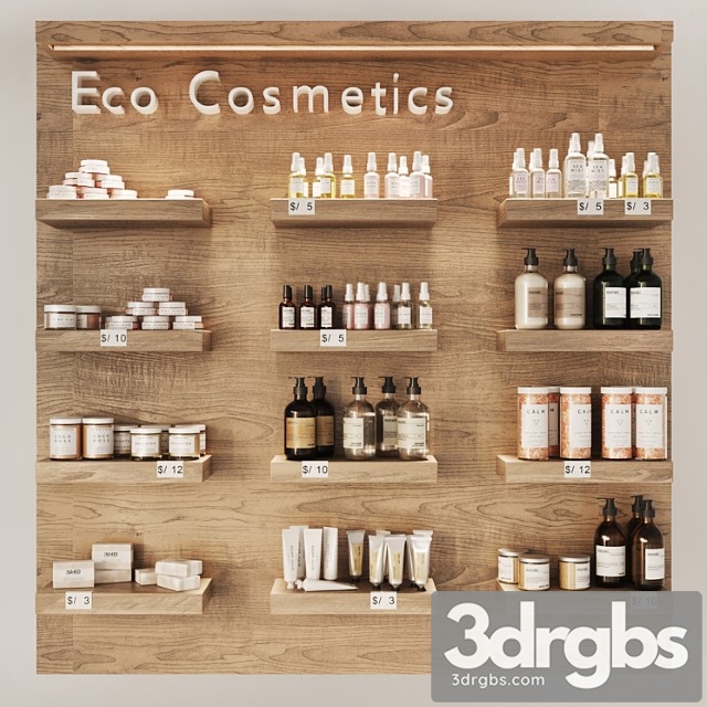 Cosmetics Set 3dsmax Download - thumbnail 1