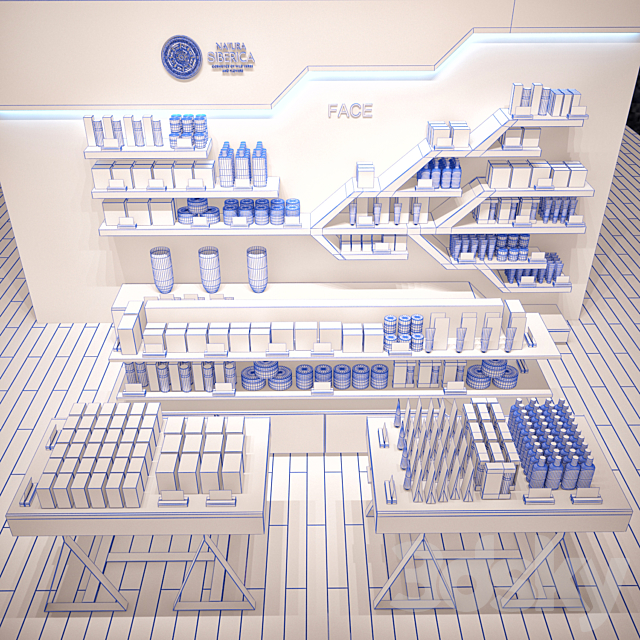 Cosmetics store 3DSMax File - thumbnail 3