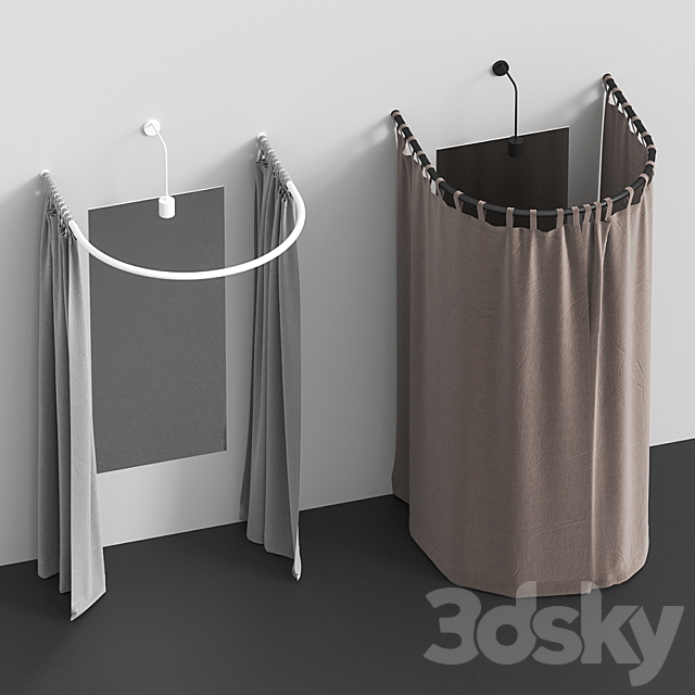 Fitting room 3DSMax File - thumbnail 2