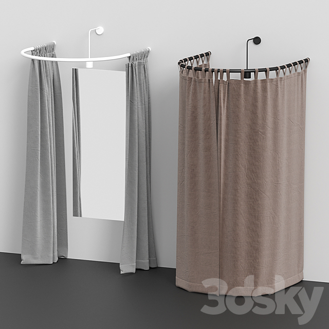 Fitting room 3DSMax File - thumbnail 3