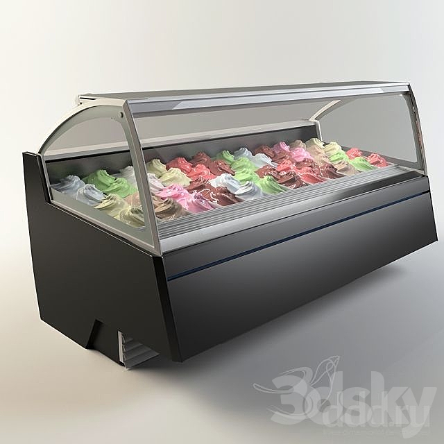 Gelostandard – Elite Freezer 3DSMax File - thumbnail 1