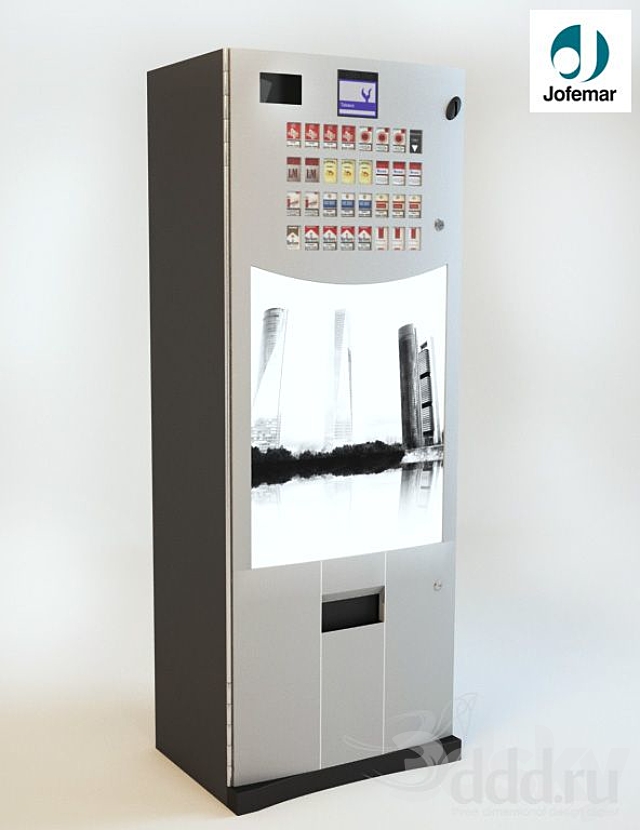 Goya 16 – Cigarettes machine – Jofemar 3ds Max - thumbnail 1