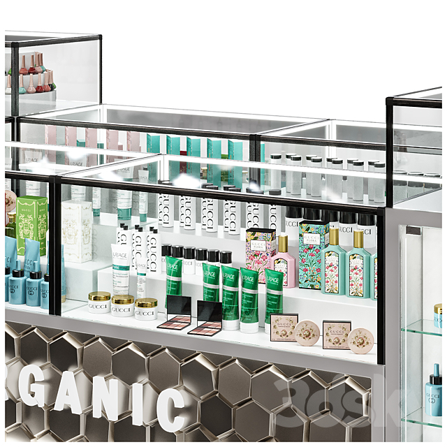 island store cosmetic 3ds Max - thumbnail 2