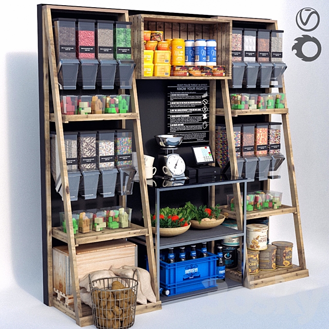 JC Grocery Store 2 3DSMax File - thumbnail 1