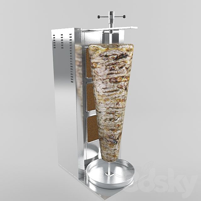 Kebab Machine 3DSMax File - thumbnail 1