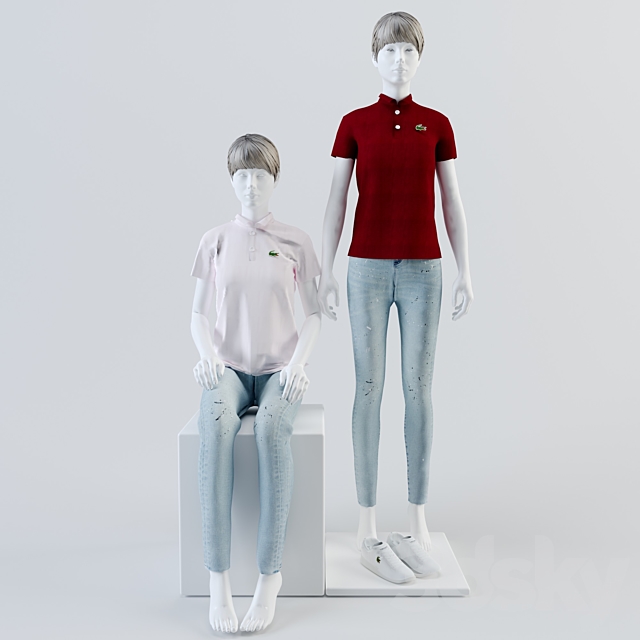 LACOSTE POSE W01 3ds Max - thumbnail 1